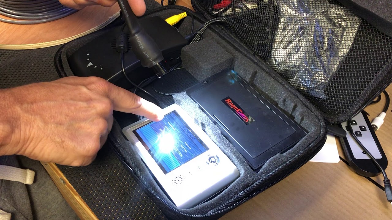 Well Camera Inspection Tube Pipe Underwater Video Recorder System By RageCams