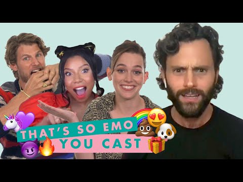 Penn Badgley And The Cast Of Netflix You Test Their Acting Skills Thats So Emo Cosmopolitan
