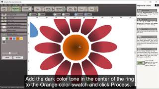 Tracing a logo with gradients