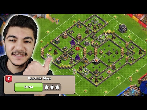 DOSTLUK MAÇI MÜCADELESİ !! Haaland Mücadelesi !! - Clash Of Clans