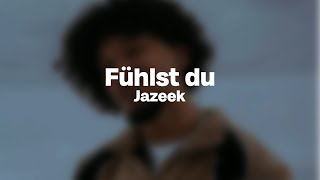 [LYRICS] Jazeek - Fühlst du (slowed and reverb + 8D Audio)