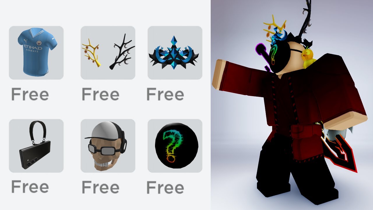 NEW* GET ALL THESE FREE IN-GAME UGC ITEMS NOW IN ROBLOX! 😎 