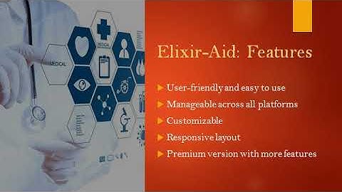 ELIXIR-AID – The most advanced hospital management software system