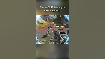 Probably the WORST feeling on Apex Legends... #Shorts