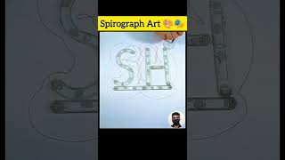 Relax with Spirograph: Enchanting SH Sounds for ASMR #shorts #art #asmr #spirograph #satisfying
