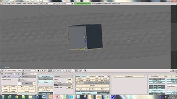 Beginning Blender 3D 2.49b Tutorial - 5 - Adding Color to a Box
