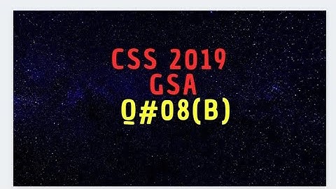 Q no.08 (part B) Css 2019 SOLVED GENERAL ABILITY #Css2019 #maths #generalability #coa