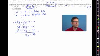 Common Core Algebra I.Unit #5.Lesson #5.Modeling with Systems of Equations