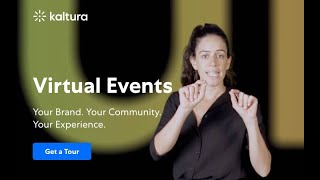 Kaltura Virtual Events