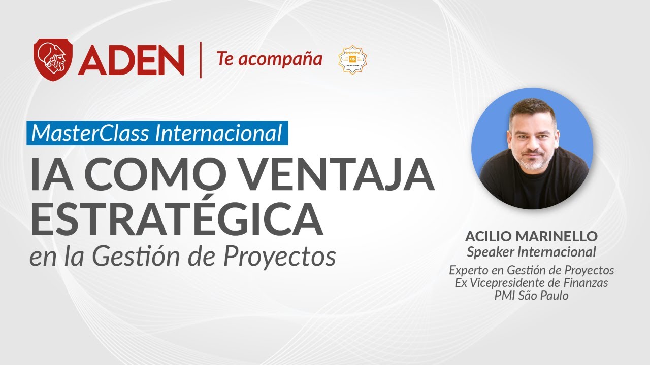 Masterclass: IA como ventaja estratégica en la Gestión de Proyectos