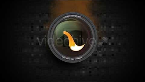 Camera Lens Logo Reveal - After Effects Template