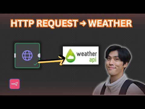 Get Live Weather Data in n8n (HTTP Request Tutorial for Beginners)