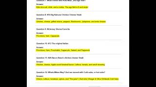 FREE AND STUDY GAMES ABOUT JERSEY MIKE MENUWOR EXAM QUESTIONSActual Qs and Ans Expert screenshot 3