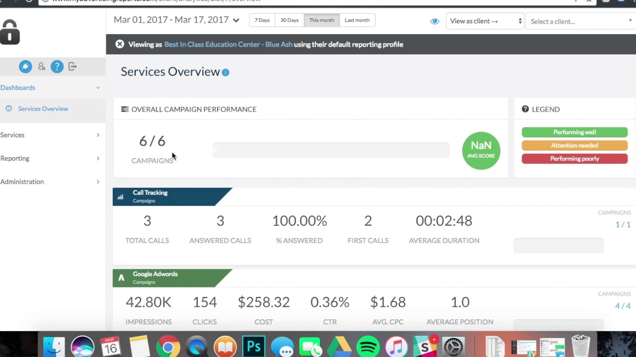 Live Marketing Dashboard Tutorial