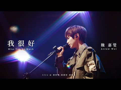 魏嘉瑩 Arrow Wei【我很好 Miss You So Much】Official Live MV