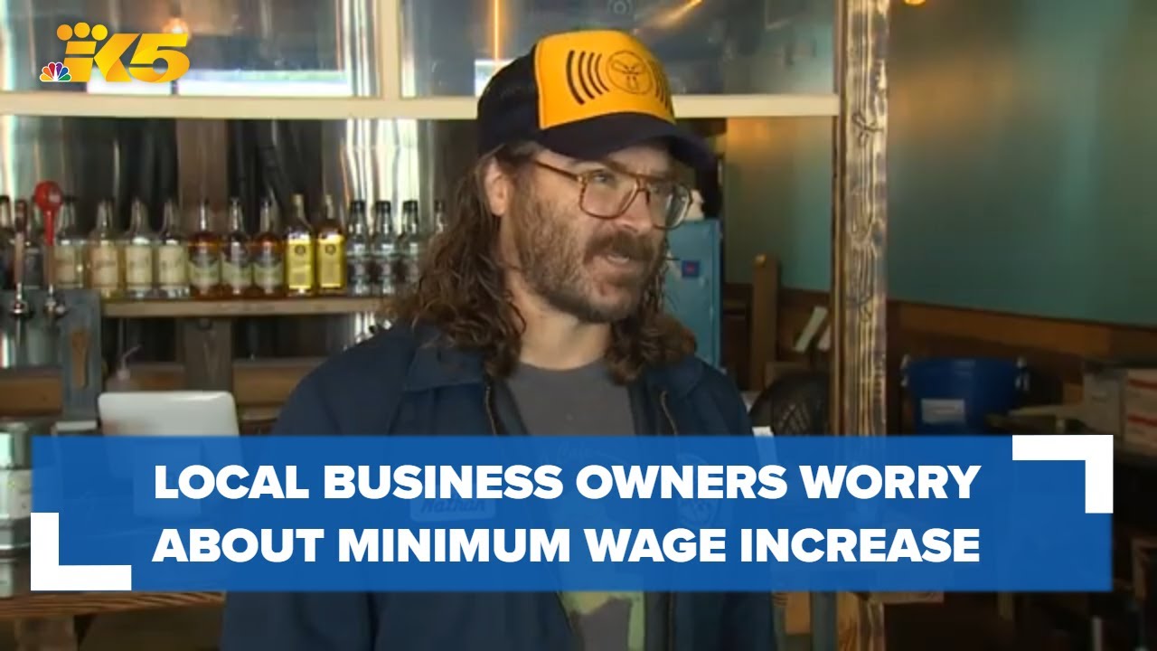 Local business owners worry about state minimum wage increase - YouTube
