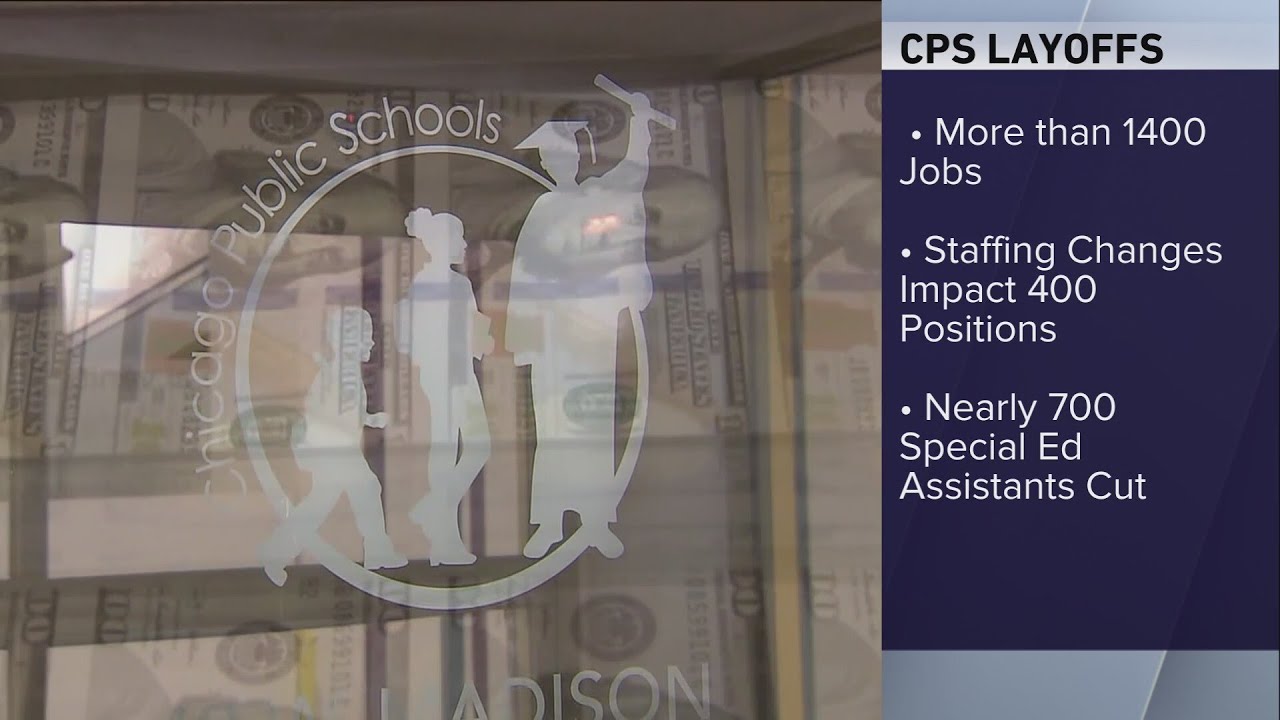 Chicago Public Schools lays off over 1,400 staff members - YouTube