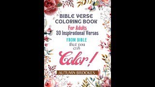 Bible Verse Coloring Book For Adults: 30 Inspirational Bible Verse Coloring Pages