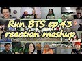 [BTS] Run BTS 달려라 방탄 ep.43｜reaction mashup