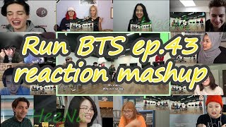 Bts Run Bts 달려라 방탄 Ep.43Reaction Mashup