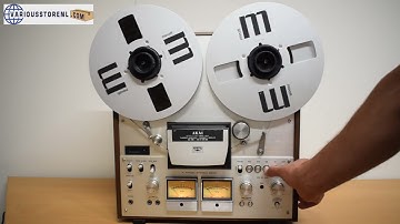 Akai GX 630D 4Track Stereo Tape Recorder Demonstration Video - For sale at www.variousstorenl.com