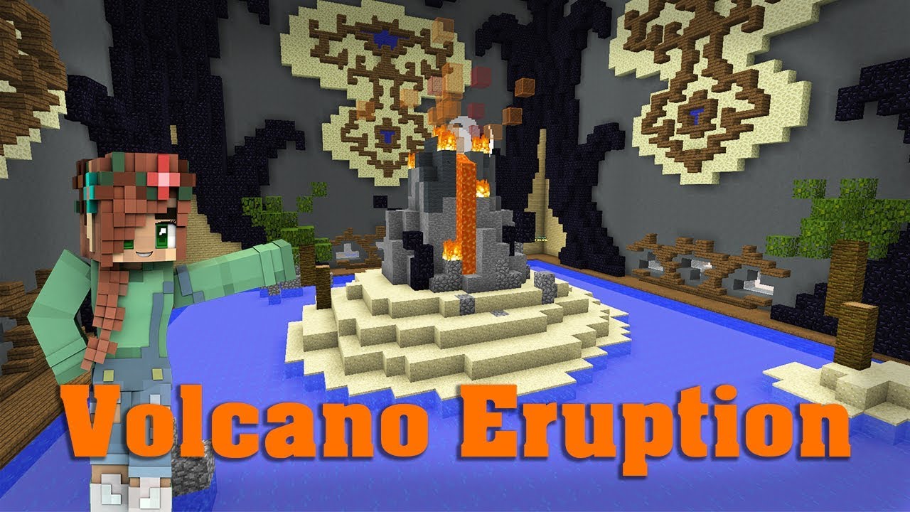 Volcano Eruption! Build Battle Pro Mode on Hypixel 
