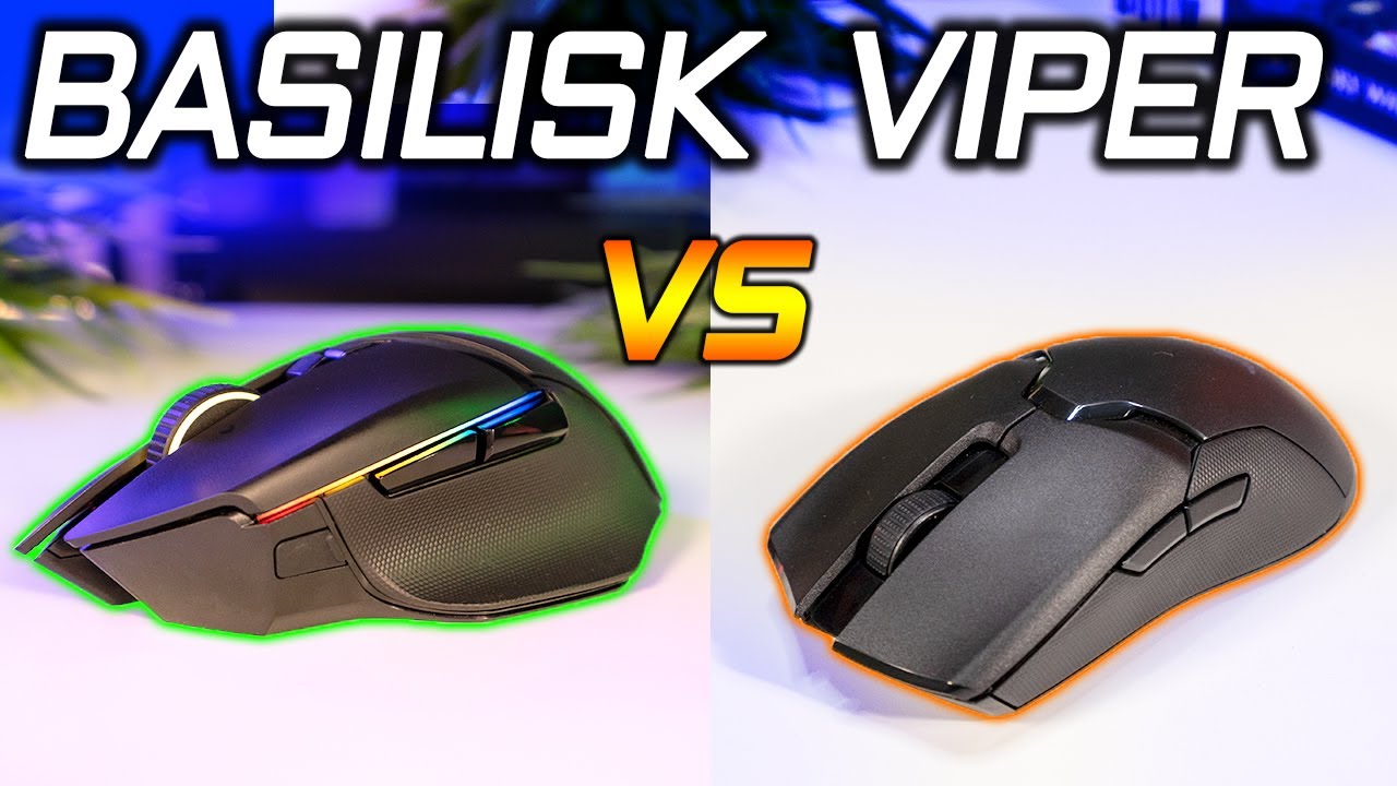 Razer Viper Ultimate Vs Basilisk Ultimate Mouse Comparison Which Should You Get Youtube