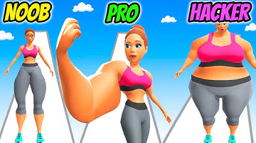 Body Morph Race - NOOB vs PRO vs HACKER