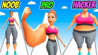 Body Morph Race - NOOB vs PRO vs HACKER
