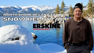 Mark explains how he uses our Erskine snowblowers in high elevations.  This is what the pro's do by Erskine Attachments 1,386 views 2 years ago 9 minutes, 25 seconds