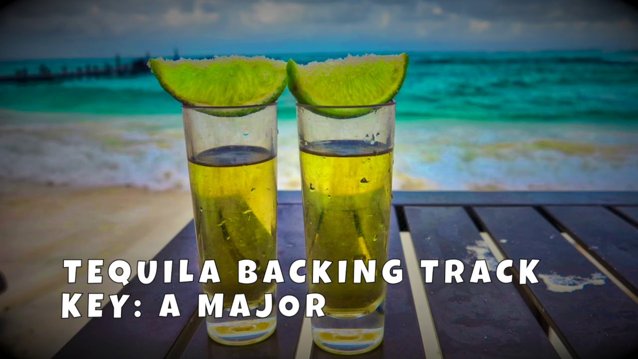 Backing Track Tequila YouTube