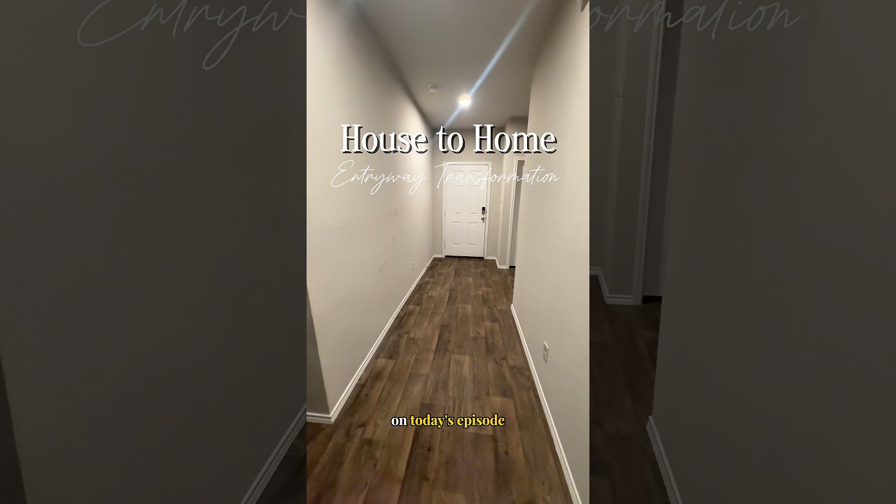 Entryway Transformation 