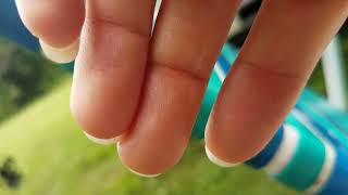 Lofi ASMR | Old Phone Screen Tappings & Scratchings In The Yard & On Chairs 😇