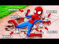 Breaking EVERY BONE as SUPERHEROS in GTA 5!