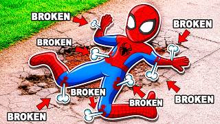 Breaking EVERY BONE as SUPERHEROS in GTA 5!