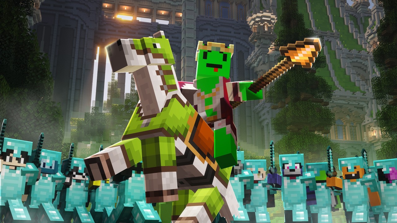 Gw Jadi RAJA di Server Minecraft Ini
