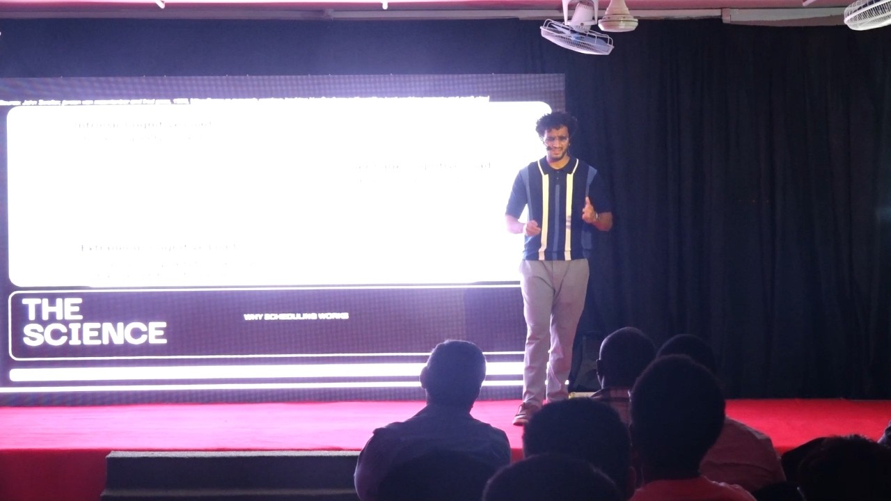 The Art of Scheduling | Yunus Osman | TEDxAlmuntazir School Youth