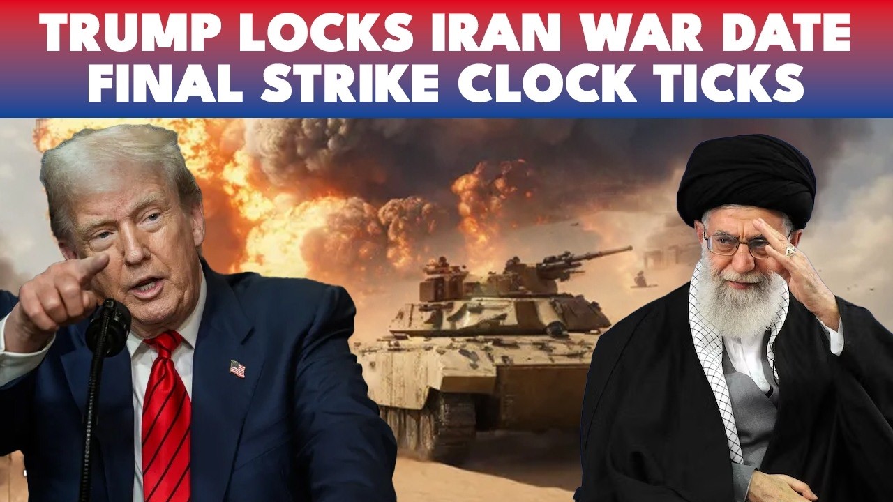 Iran War Trigger Set: US Military Ready to Strike; Trump Holds Final Decision | WATCH