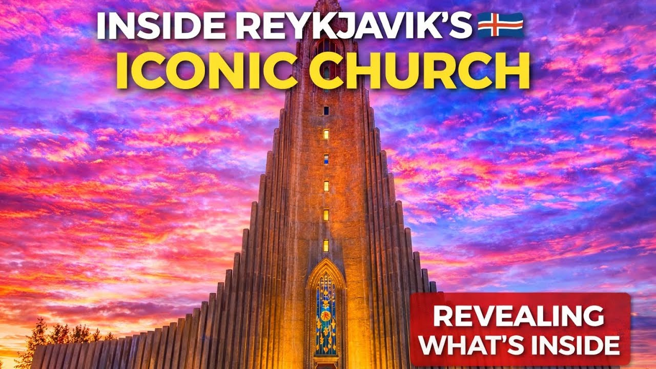 What’s Inside Iceland’s Most Famous Church? 🇮🇸 | Hallgrímskirkja Tour