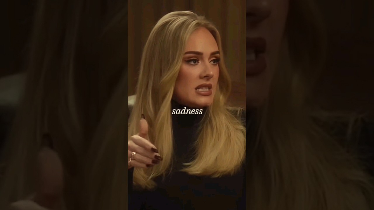 Adele: I'm Comfortable In Sadness But I Don't Want To Live Like That, It's My Anxiety 