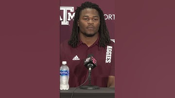 Earnest Crownover talks about playing his last night game in Kyle Field this weekend 👍