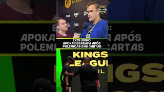 EXCLUSIVO: APOKA DESABAFA APÓS POLEMICAS DAS CARTAS #klclips #kingsleague #kingsleaguebr