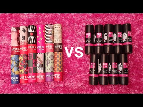 MASABA BY NYKAA LIPSTICK VS ELLE18 SILK LIPSTICK COMPARISON | RARA