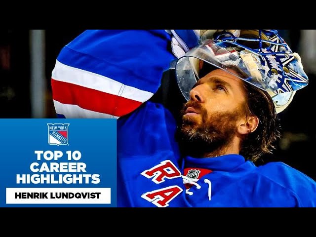 Henrik Lundqvist hedras av Rangers: Det är overkligt