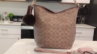 Coach City Bucket Bag 🌟 What's In My Bag  