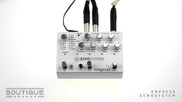 Empress Echosystem - Delay and Reverb