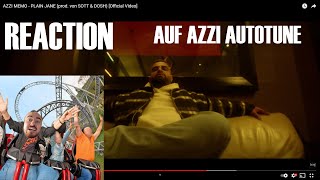 REACTION AZZI MEMO - PLAIN JANE (prod. von SOTT & DOSH) I Ein entspannter Vibe mit miesen Drehungen