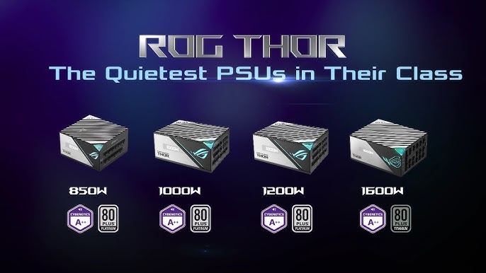 Computex 2018: The ASUS ROG Thor 1200W Platinum PSU Has A Built-in