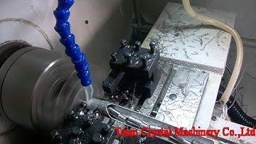 MINI CNC LATHE WITH AUTO FEEDER