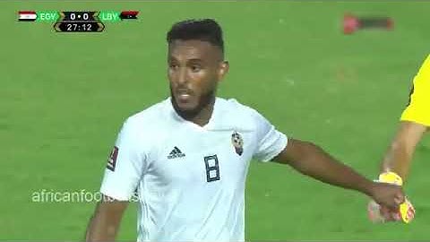 ملخص مباراة مصر وليبيا 1- 0